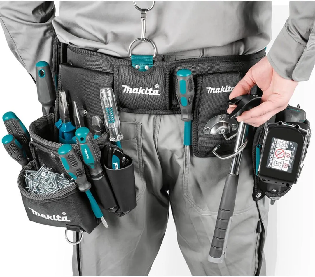 Монтажный поясной ремень с сумками Makita E-15235