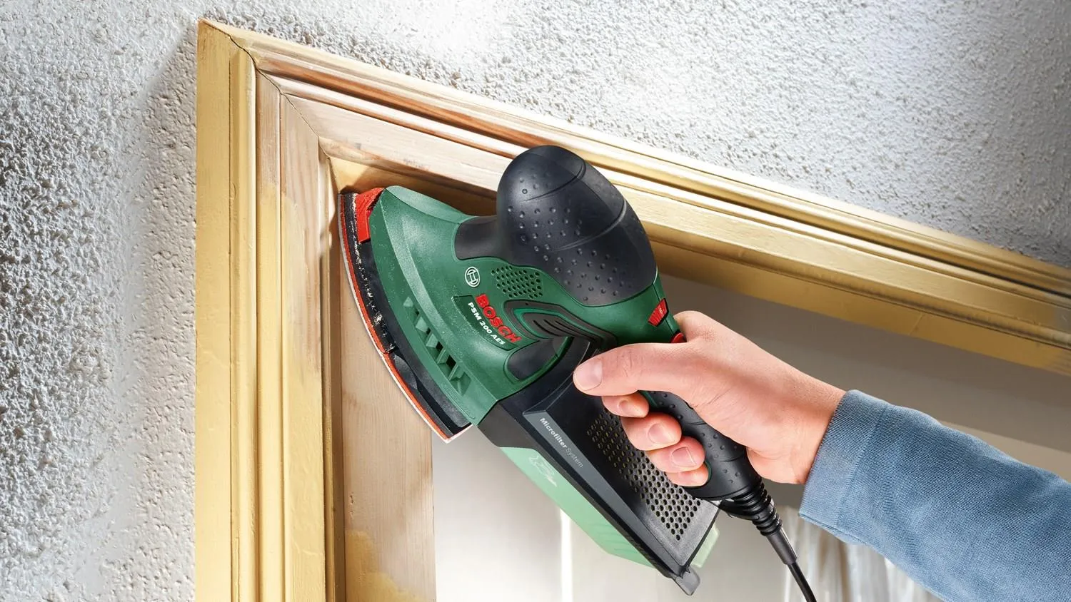 Вибрационная шлифовальная машина Bosch PSM 200 AES 06033B6000