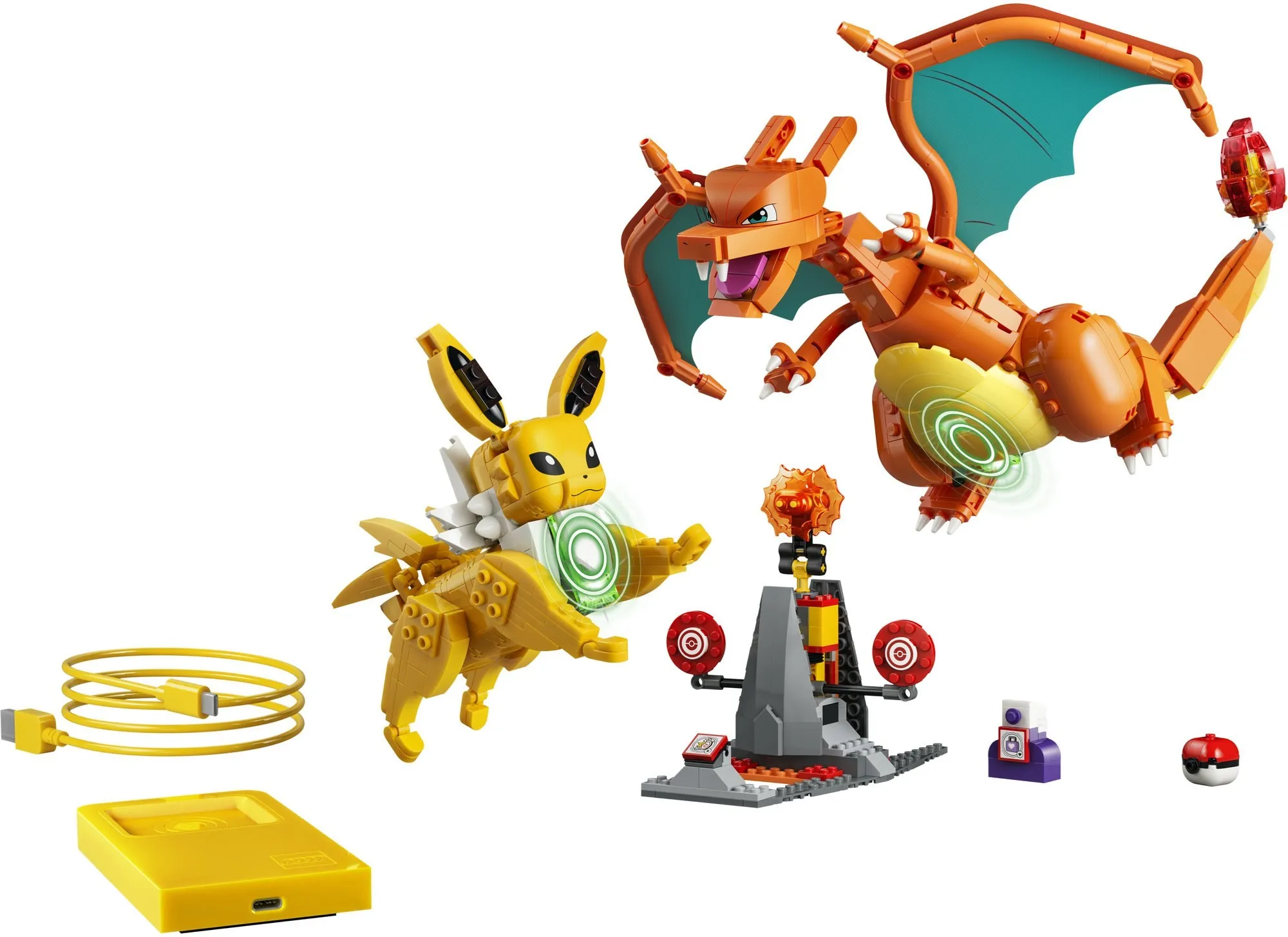 Конструктор LEGO Pokemon 72167 SMART Play: Чаризард против Джолтеона Финальная битва