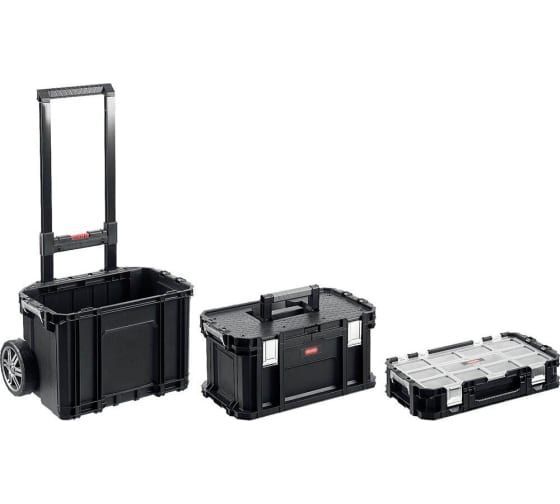 Ящик-тележка KETER Smart Rolling Work Shop (17203038) 56.4x37.2x55.2 см
