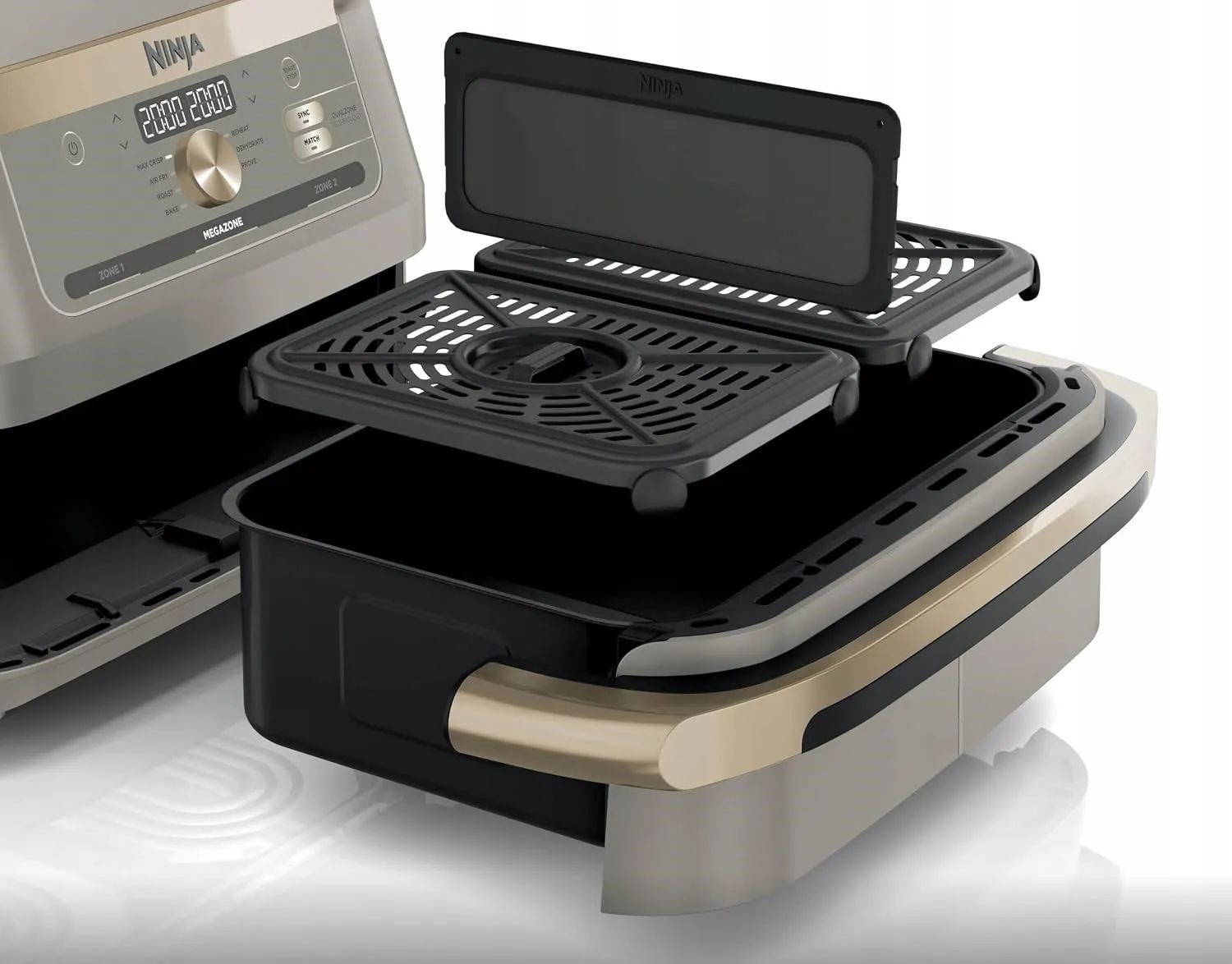 Аэрофритюрница Ninja Foodi Flexdrawer Megazone 10,4 л AF500EUSD