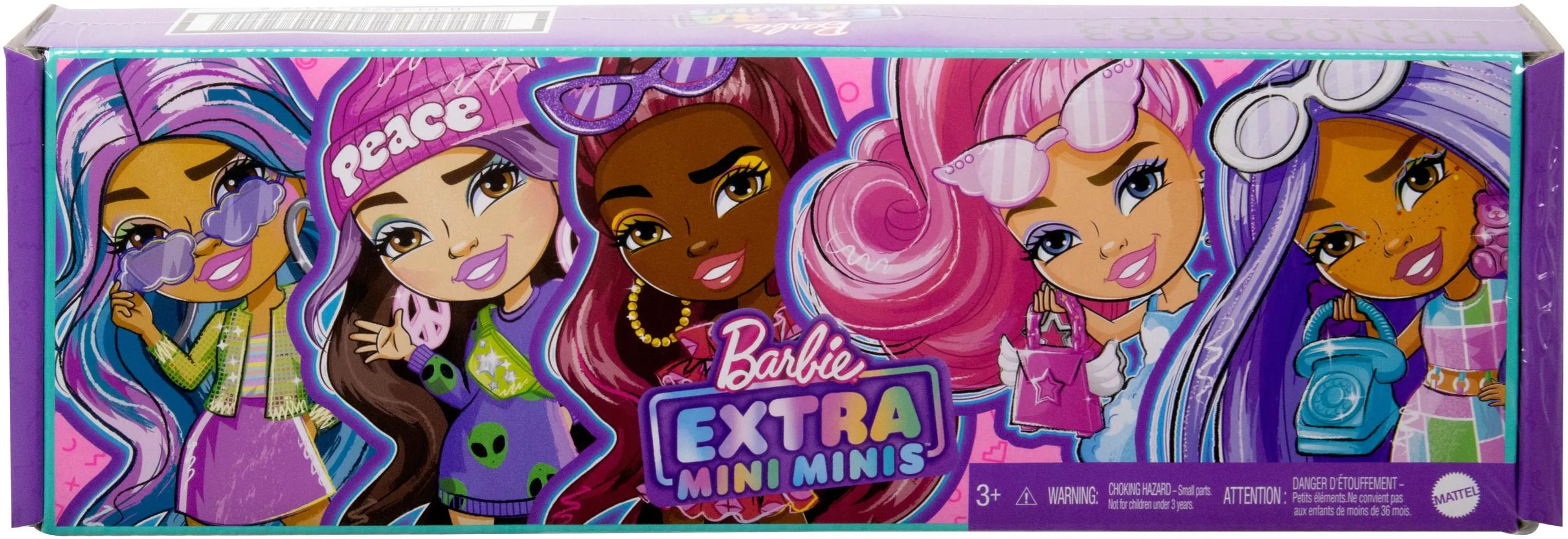 Куклы Barbie Extra Mini Minis HPN09