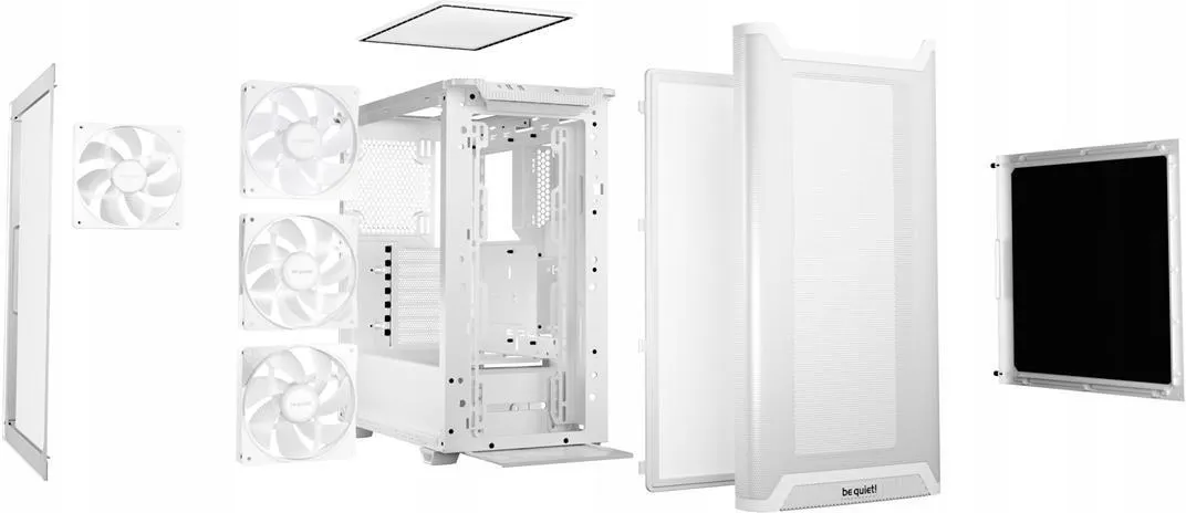 Компьютерный корпус be quiet! Pure Base 501 LX ARGB White Mid Tower BGW79