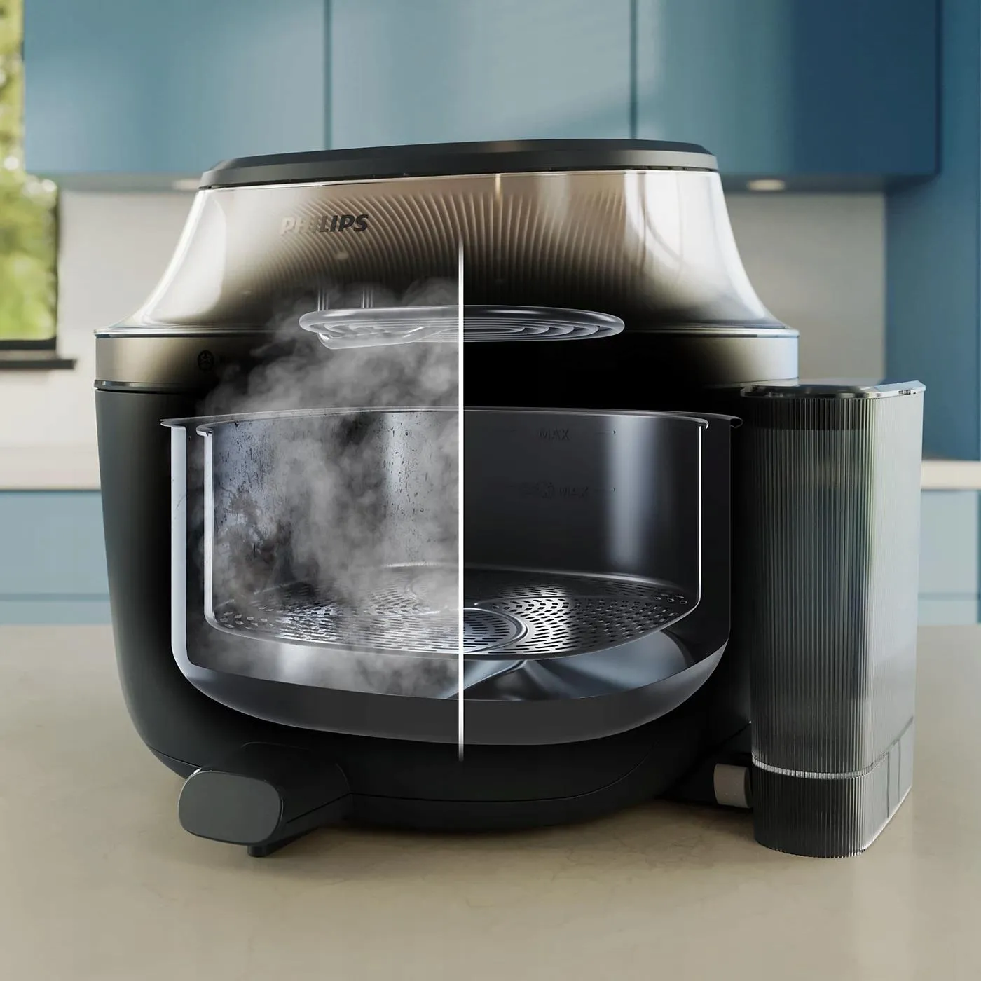 Аэрогриль PHILIPS Ovi seria 5000 NA547/07