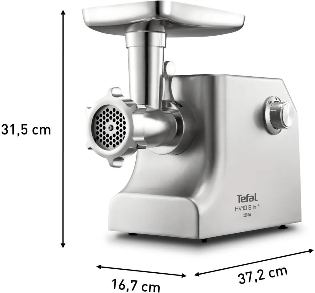Мясорубка электрическая Tefal HV10 8-в-1 NE858D38ясор