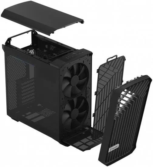 Корпус компьютерный Fractal Design Torrent Compact Black TG Dark Tint (FD-CPOR1-A04)