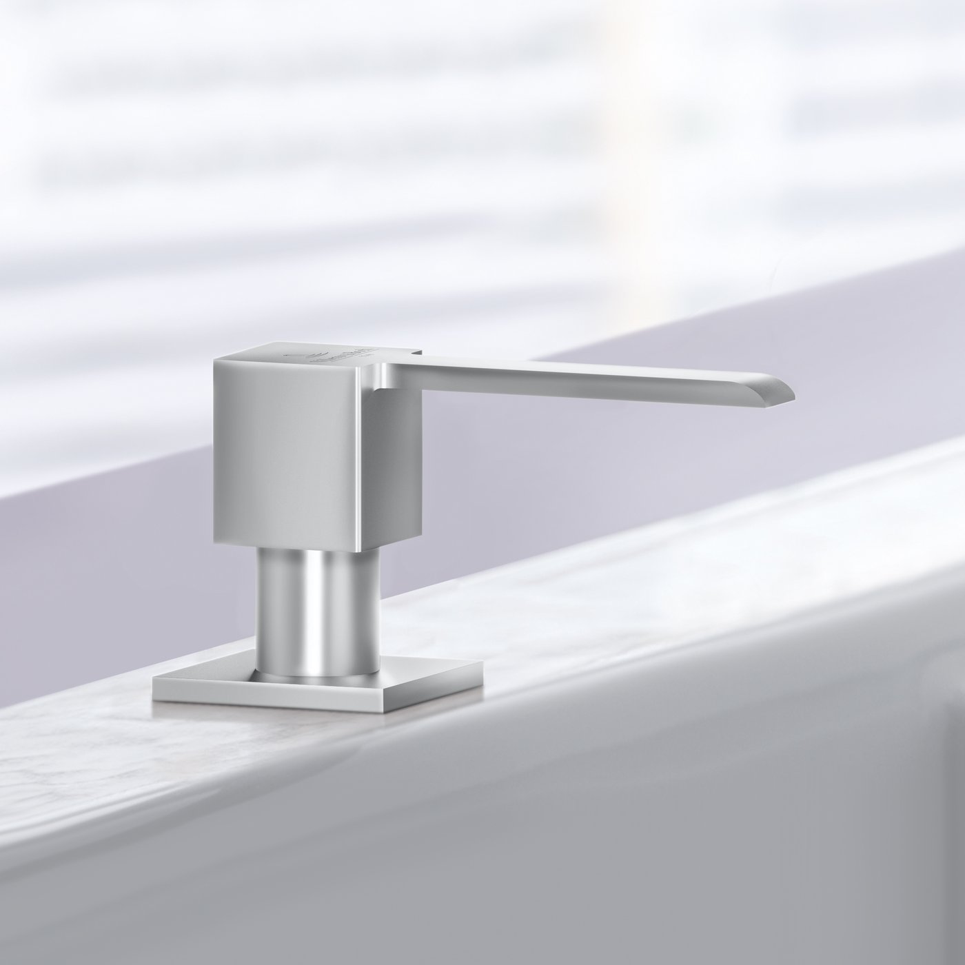 Дозатор для моющего средства Villeroy & Boch матовая нержавеющая сталь 923630LC