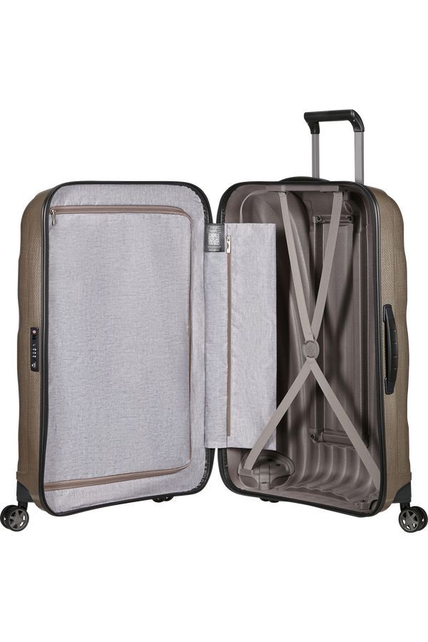 Чемодан Samsonite C-Lite 122861-1173 75см 94л Ivory Gold