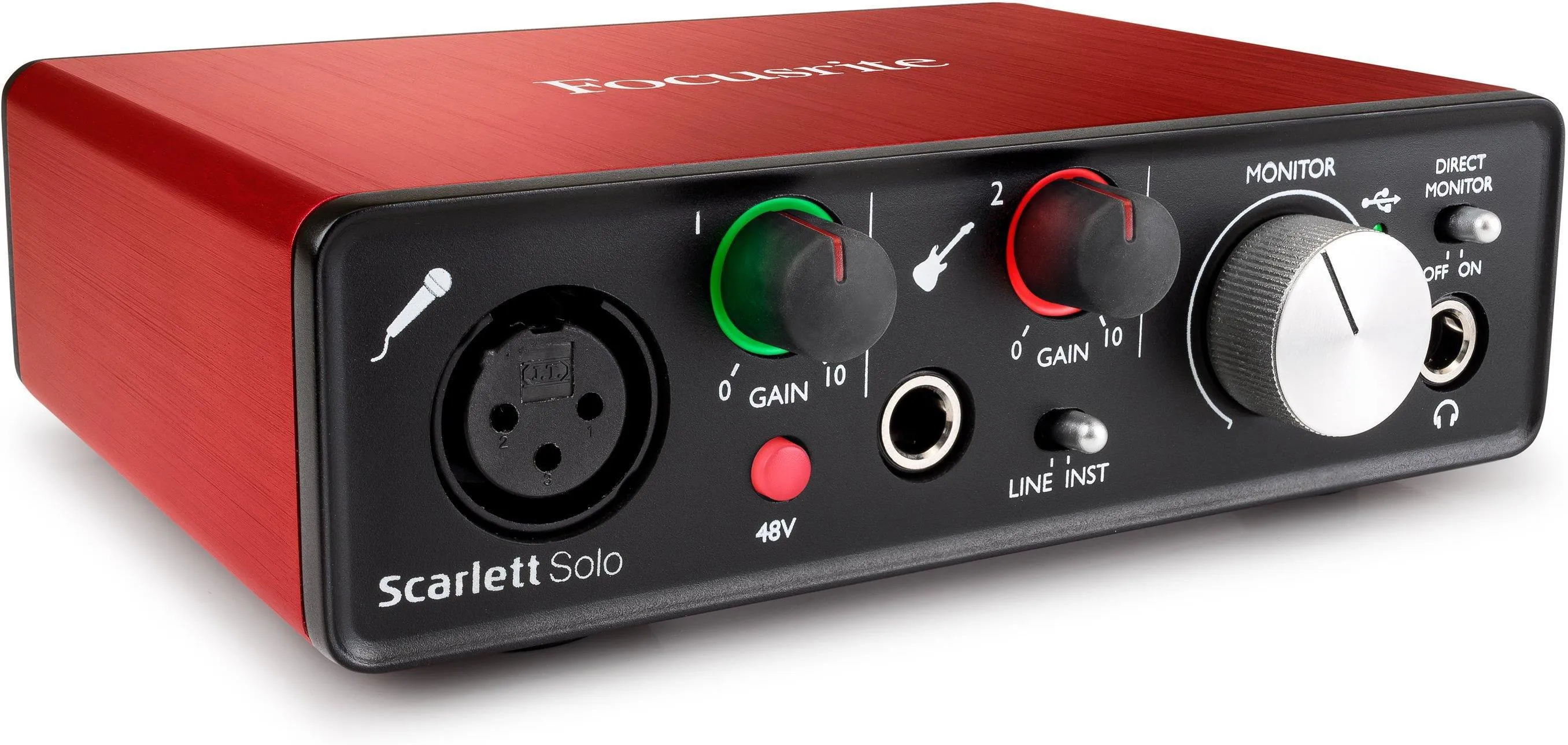 Внешняя звуковая карта Focusrite Scarlett Solo 3rd Gen