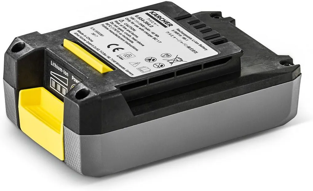Аккумулятор Karcher BP 250/18 18 В 6.654-364.0