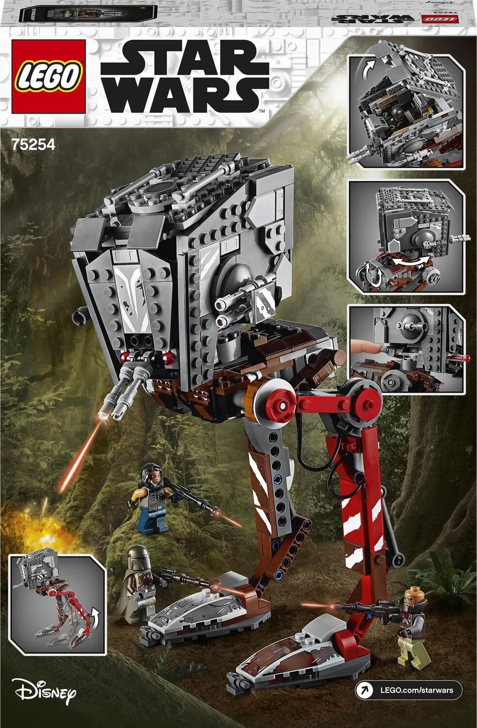 Конструктор LEGO Star Wars 75254 Штурмовая шагоходная машина AT-ST