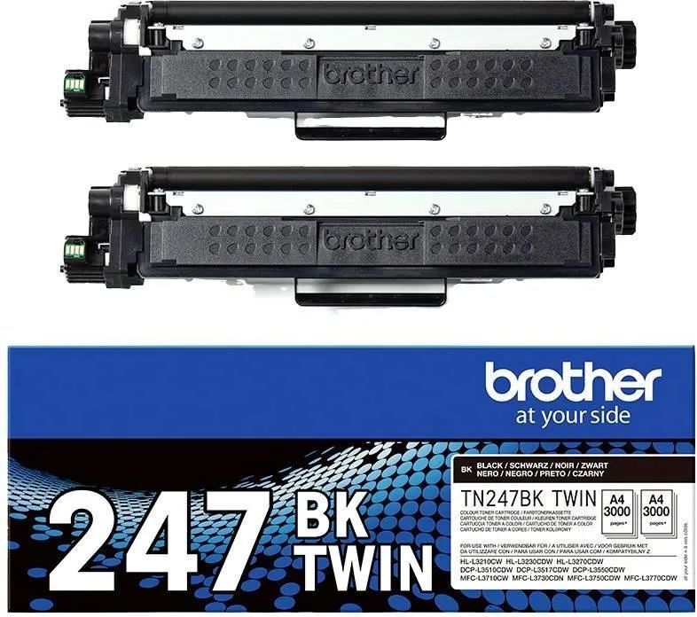 Картридж Brother TN-247BK TWIN черный