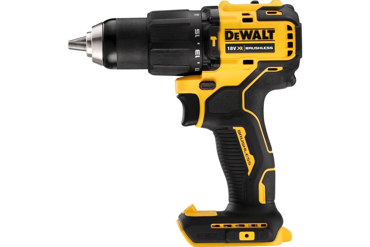 Аккумуляторная ударная дрель-шуруповерт DeWalt DCD709S2T, с 2 АКБ, ЗУ и кейсом TSTAK