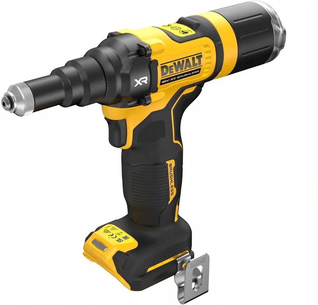 Аккумуляторная нитевязь DeWalt DCF403NT-XJ 18V XR для алюминиевых и стальных отрывных заклепок без АКБ и ЗУ
