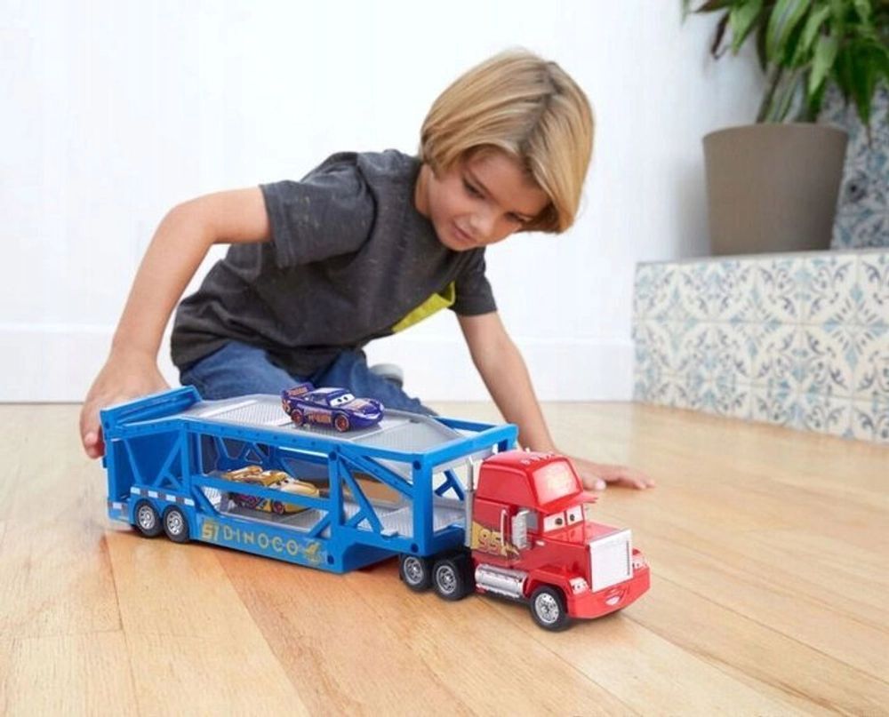 Mattel Автомобили Автовоз Грузовик Mack GKR37