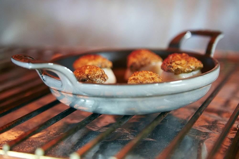 Мини-жаровня Staub чугунная круглая, графитово-серая 12 см