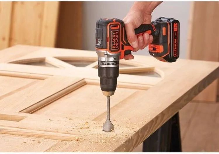 Дрель-шуруповёрт аккумуляторный Black&Decker BL188KB-QW 1*1.5 Ah 18 V с ЗУ