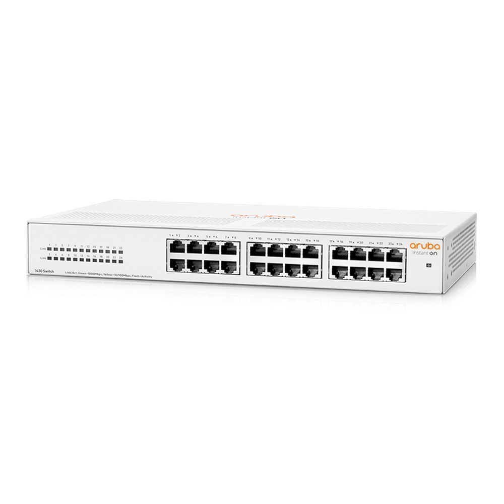 Коммутатор HPE R8R49A Aruba Instant on 1430 24G unmanaged fanless Switch