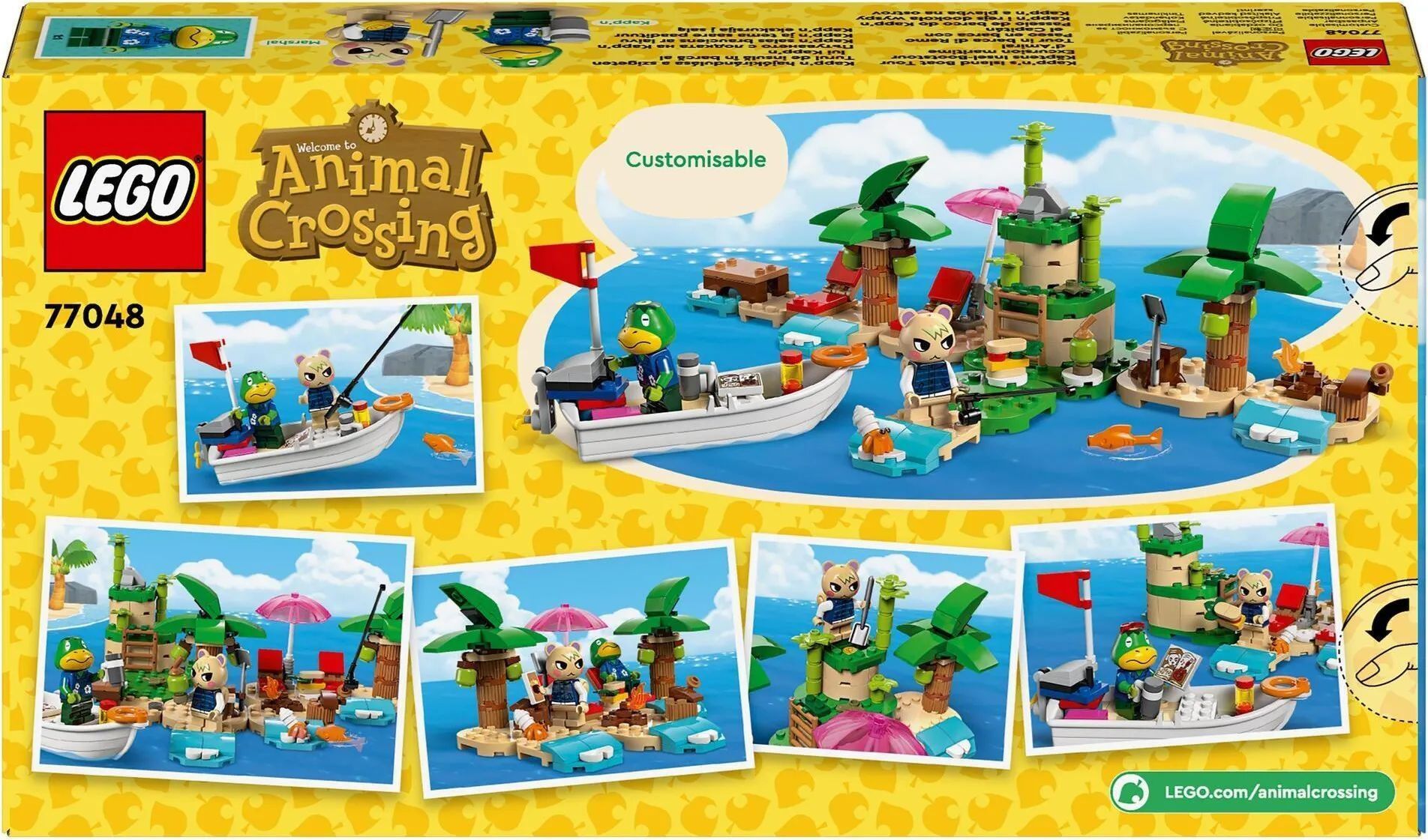 Конструктор LEGO Animal Crossing 77048 Лодочная экскурсия по острову Каппина