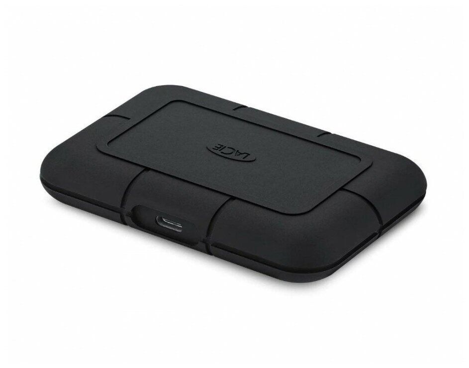 2 ТБ Внешний SSD Lacie Rugged Pro, USB 3.2 Gen 1 Type-C, Thunderbolt 3, черный