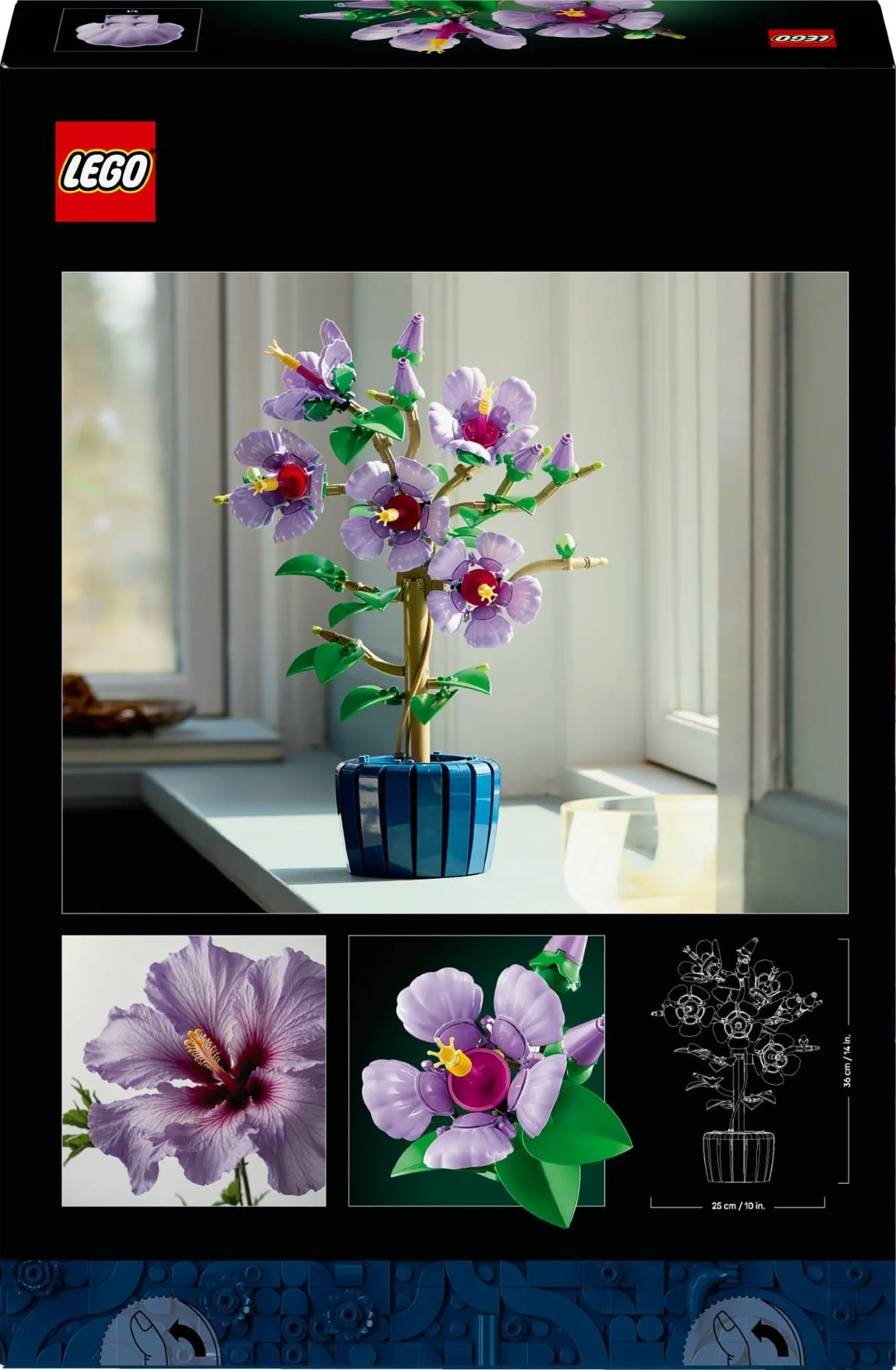 Конструктор LEGO Botanicals 10372 Гибискус