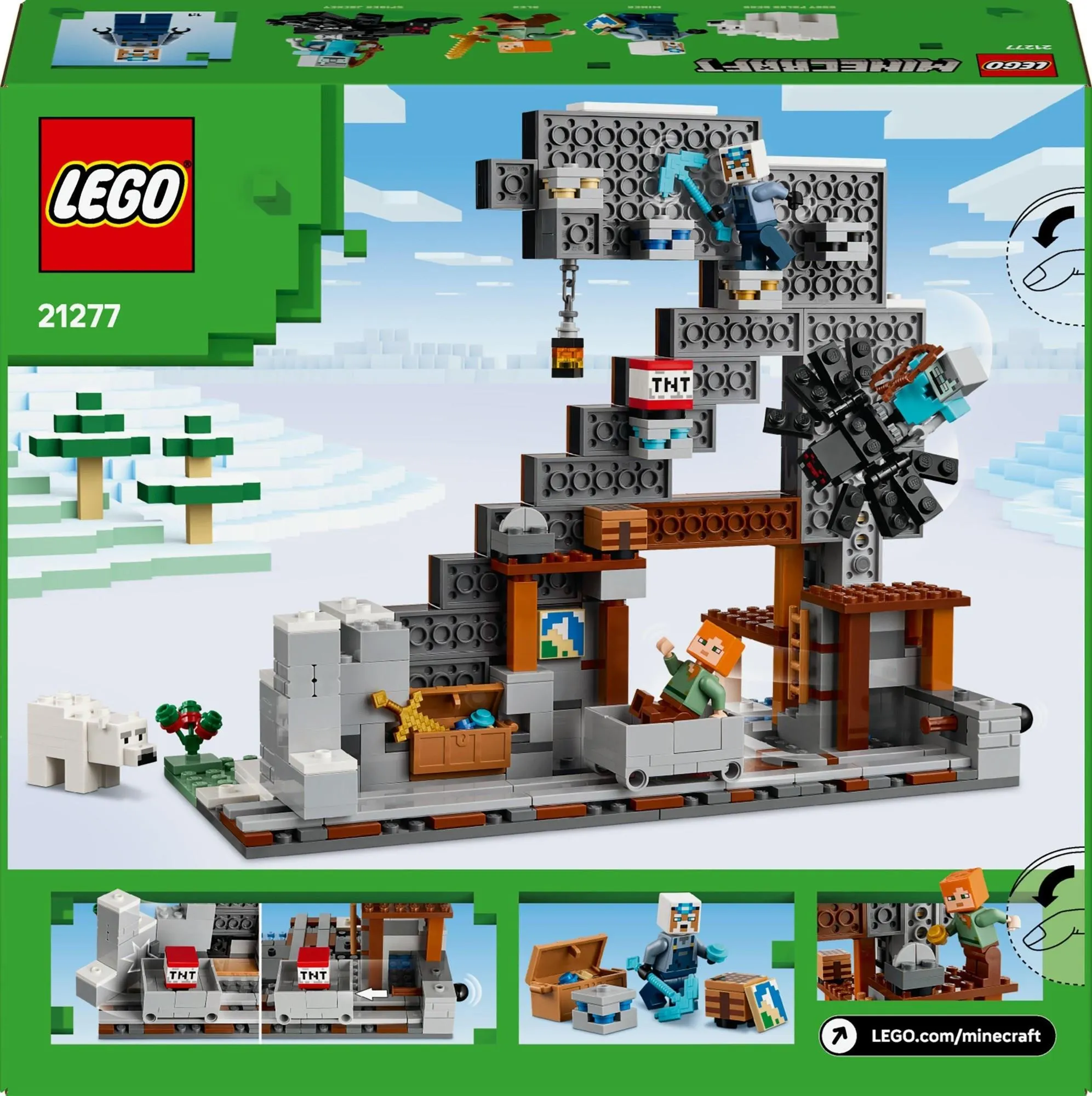 Конструктор LEGO 21277 Мина Кирка,возраст от 8+, 21277
