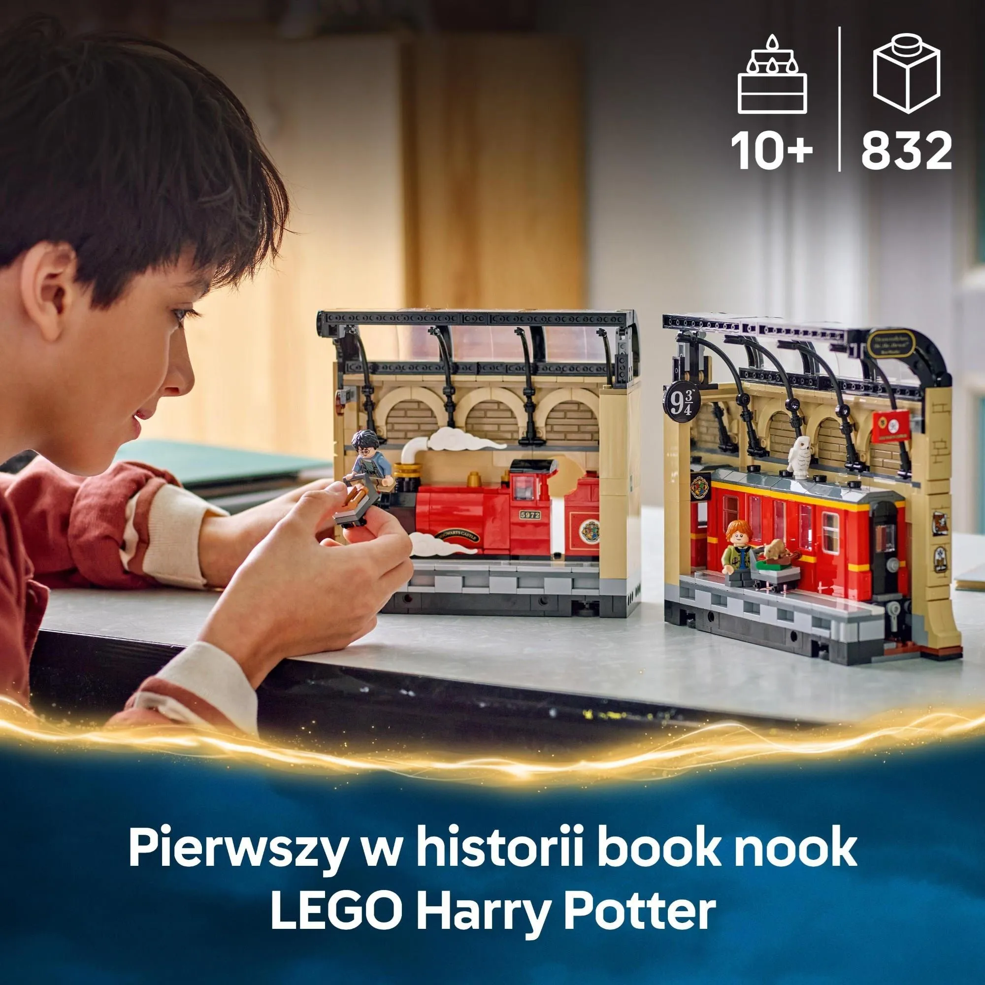 Конструктор LEGO Harry Potter 76450 Книжный уголок: Путешествие по Хогвартсу