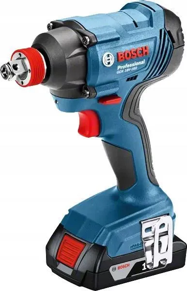 Набор ударный гайковерт + угловая шлифмашина Bosch GDX 180-LI + GWS 180-LI Professional 0615990N1U