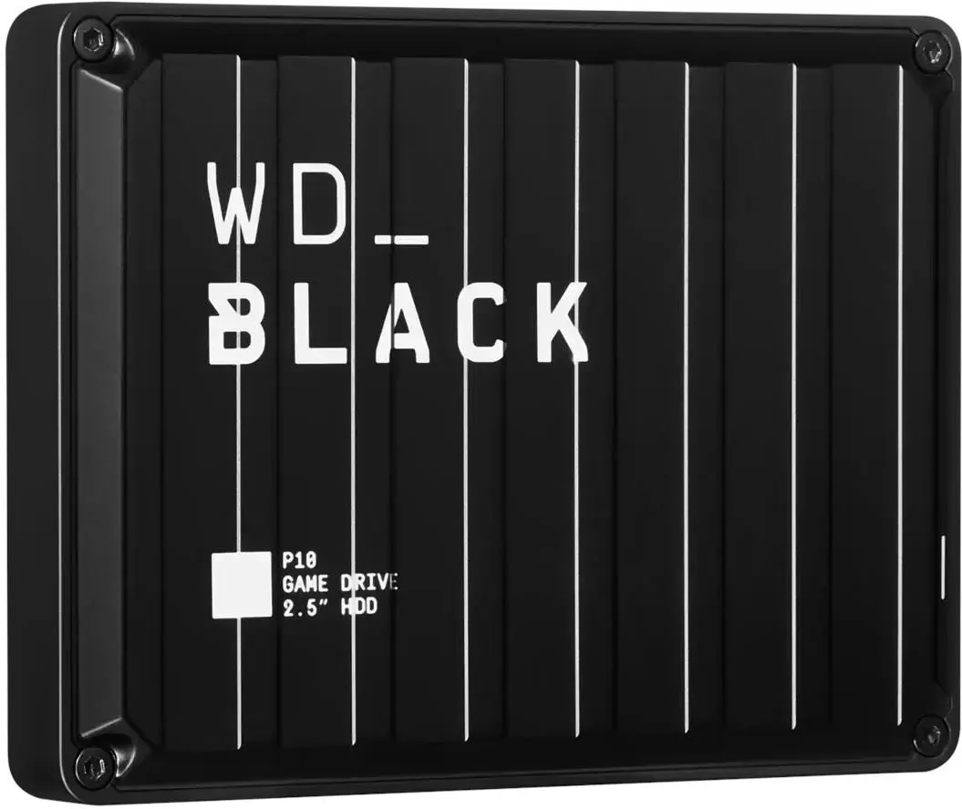 Внешний жёсткий диск Western Digital Black P10 Game Drive HDD 4 ТБ (WDBA3A0040BBK-WESN)
