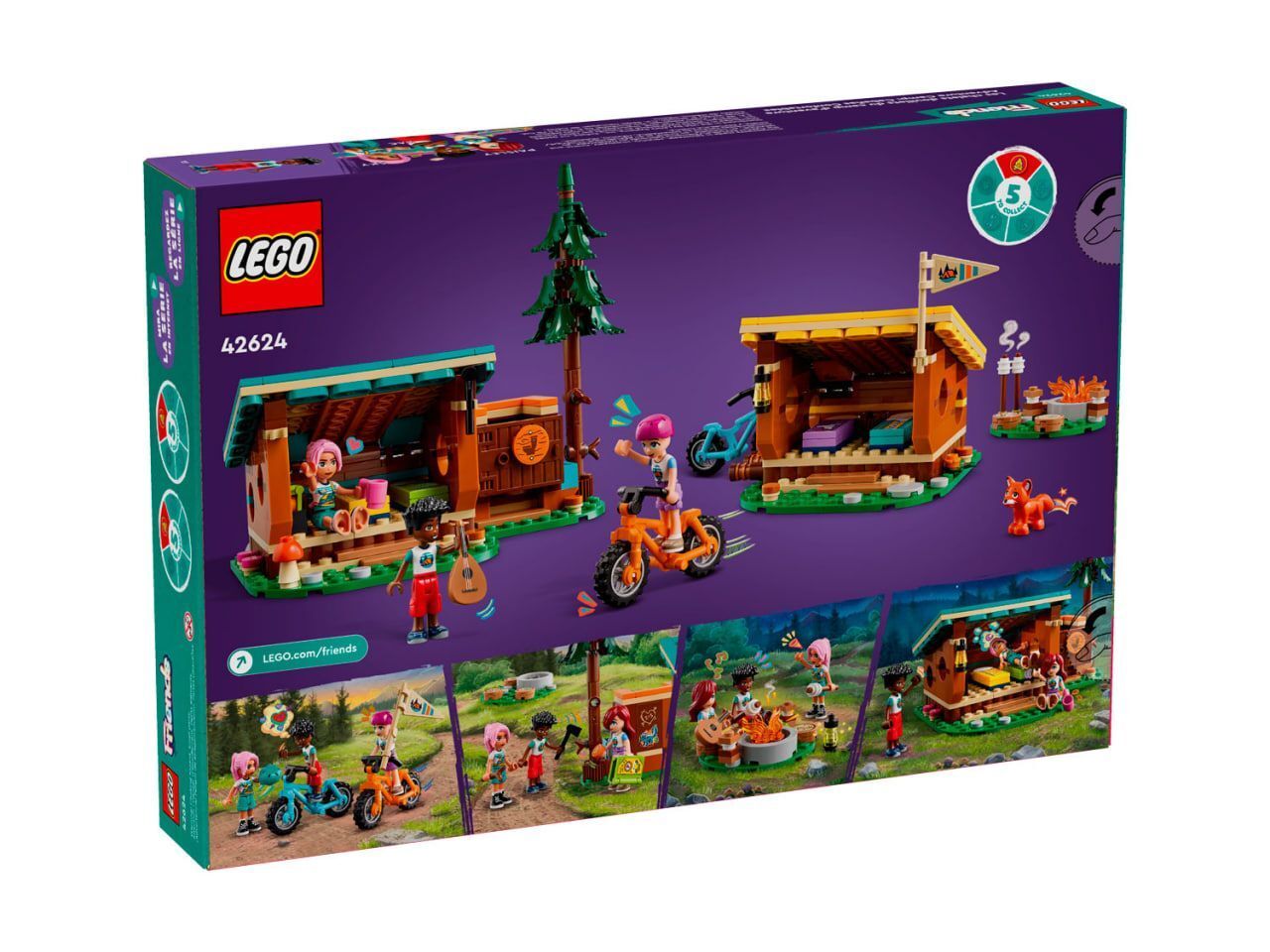 LEGO Friends 42624 Уютные домики в летнем лагере