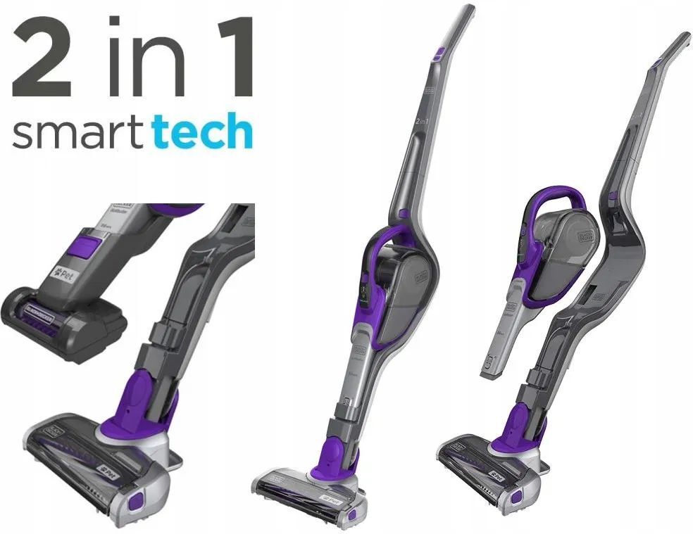 Пылесос Black&Decker SVJ520BFSP-QW