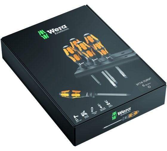 Набор Отверток-Долото WERA Kraftform 977/6 024410