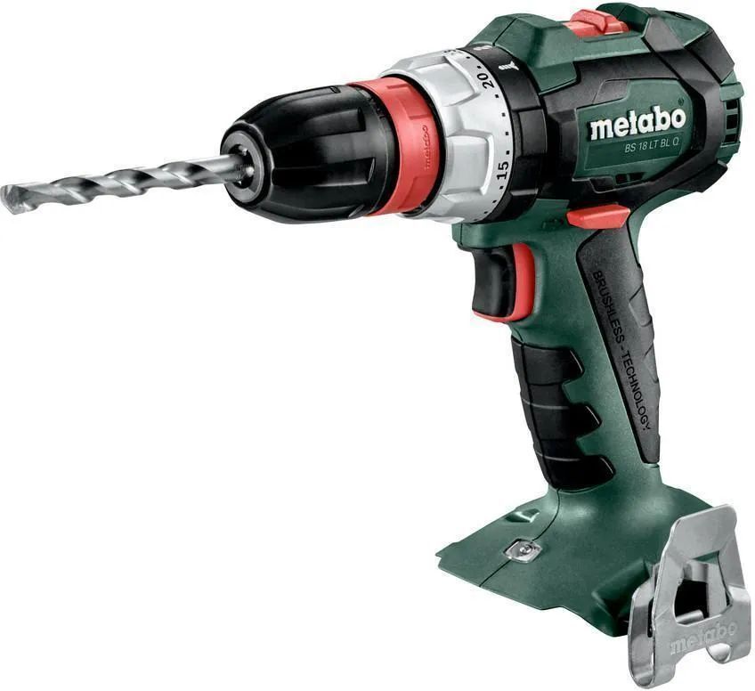 Дрель-шуруповерт аккумуляторная Metabo BS 18 LT BL Q 602334840 в кейсе metaBOX без акб и ЗУ
