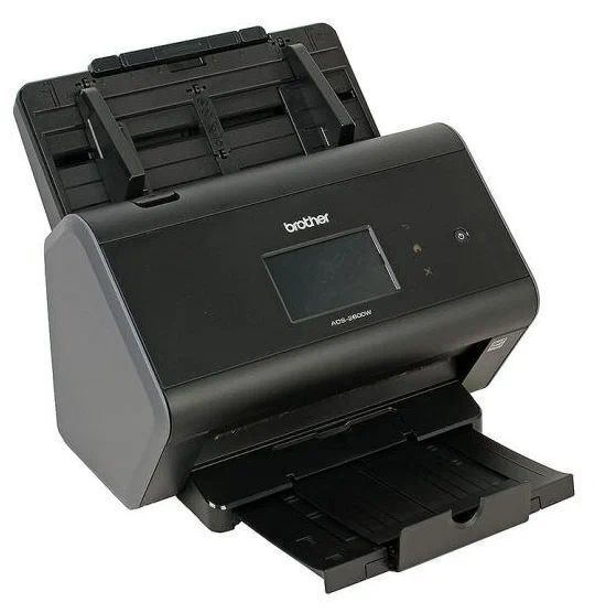 Сканер Brother ADS-2800W черный