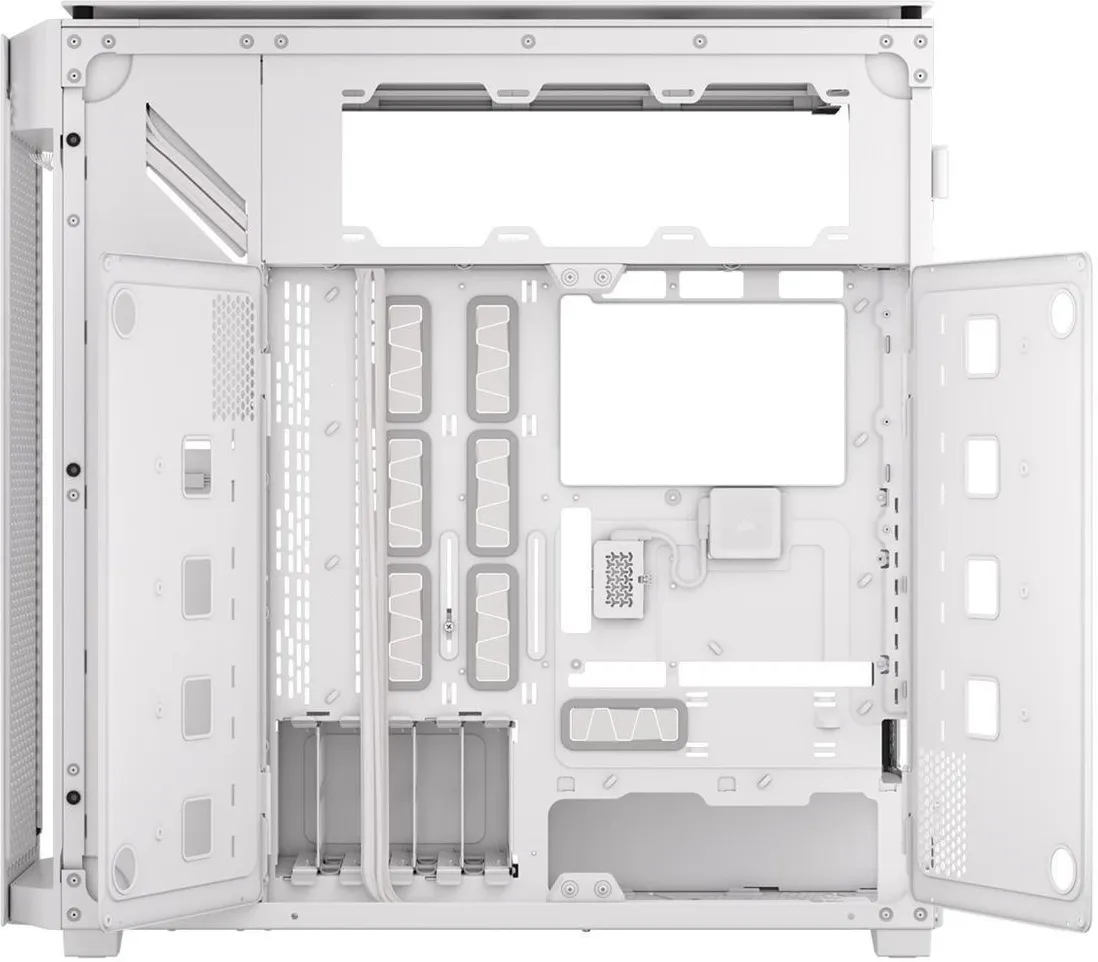 Компьютерный корпус CORSAIR iCUE LINK 9000D RGB AIRFLOW Super Full-Tower белый