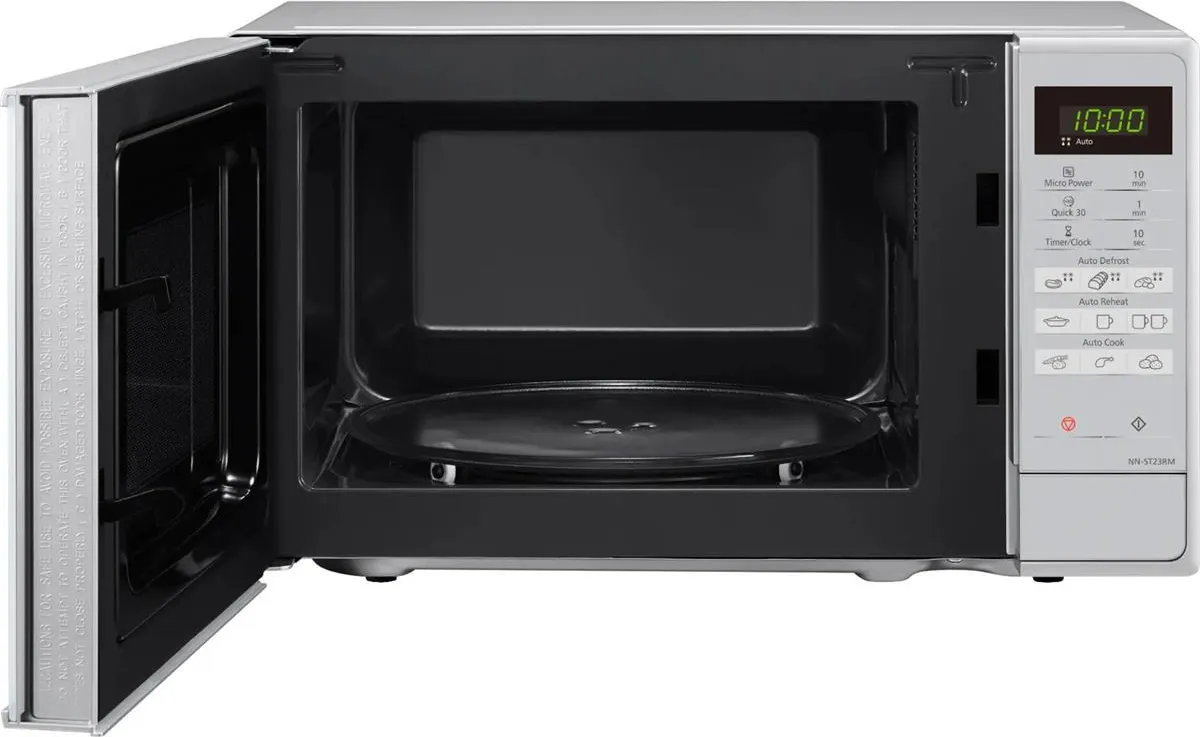 Микроволновая печь Panasonic NN-ST23RMEVG серебристая