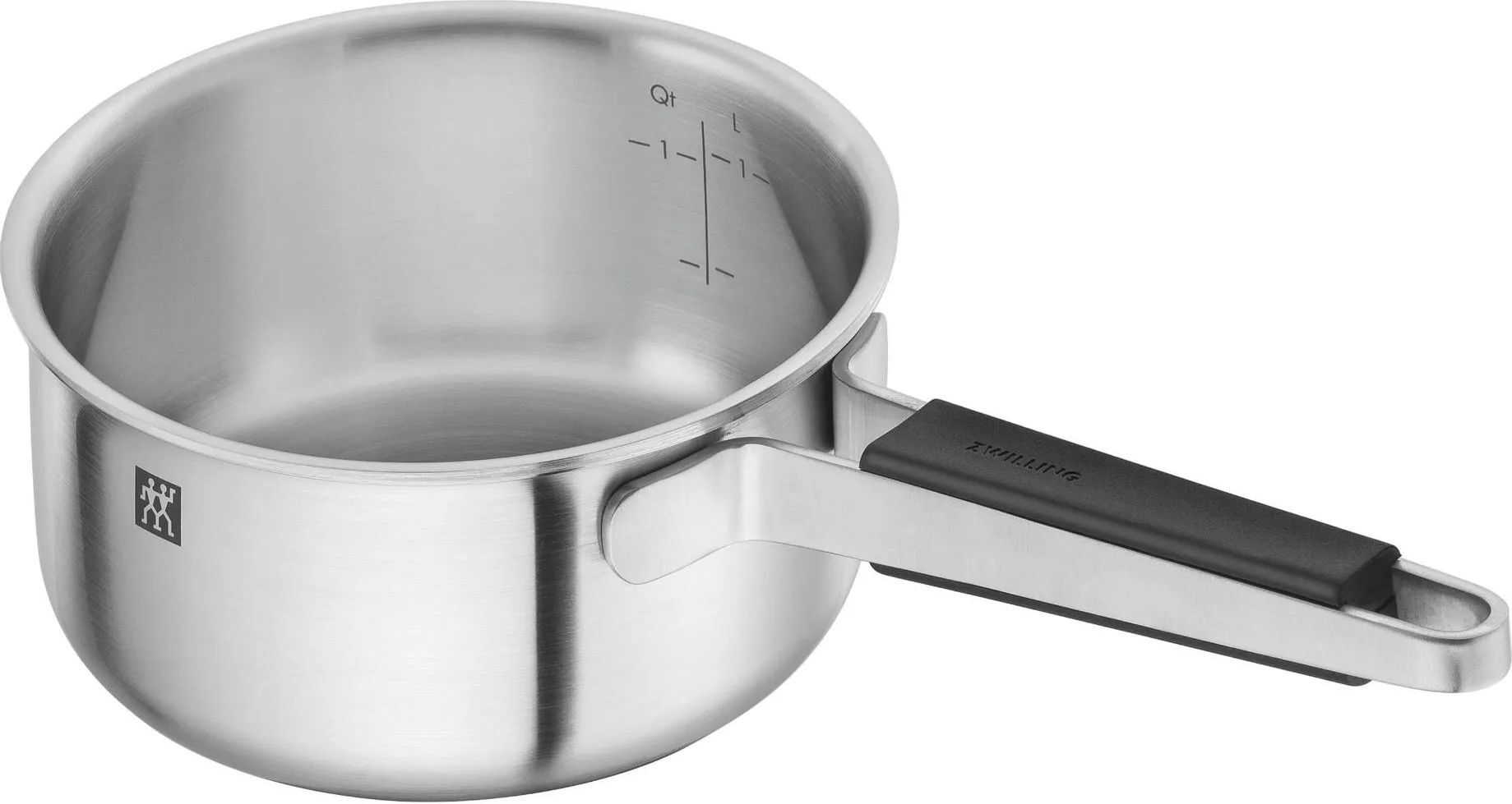Набор из 3 кастрюль с крышками Zwilling Pure 1028804 серебристый