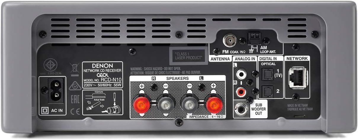 Аудиосистема Denon CEOL N10 серый