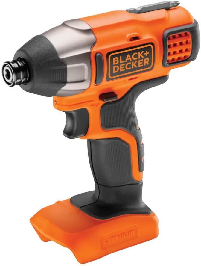 Аккумуляторный ударный шуруповерт BLACK+DECKER BDCIM18D1A
