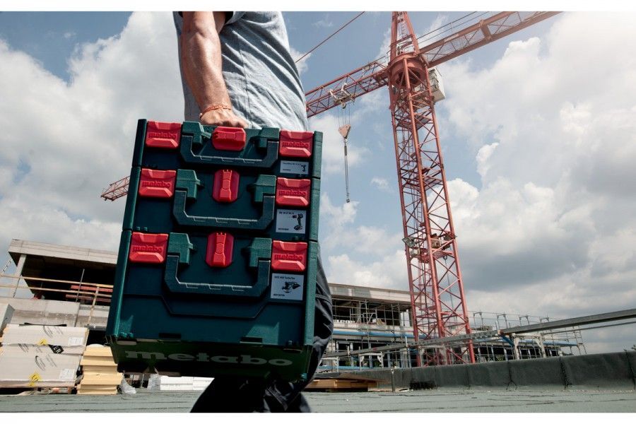 Ящик Metabo MetaBox 340 626888000, 39.6x29.6x34 см, зелeный