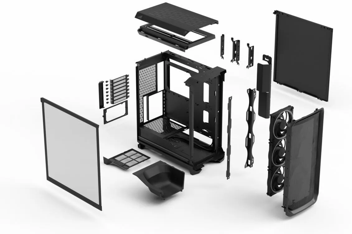 Компьютерный корпус Fractal Design Meshify 3 RGB (FDCMES3A06)