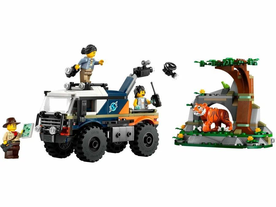 LEGO City 60426 Исследователь джунглей: грузовик для бездорожья