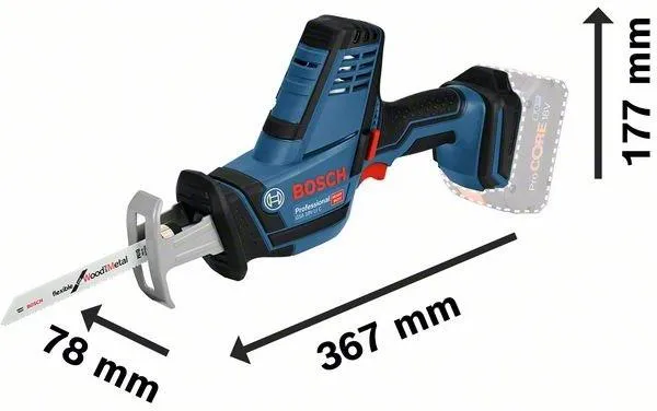 Сабельная пила Bosch GSA 18V-LI C Professional 06016A5004