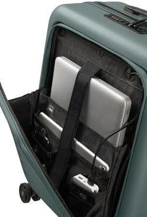Чемодан Samsonite Stackd 55см, 46 л, зеленый