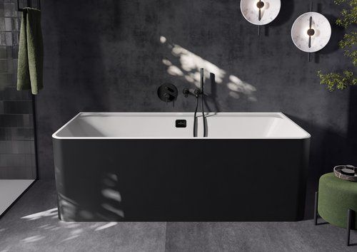 Смеситель для ванны и душа Villeroy & Boch Loop & Friends матовый черный TVS106353113K5