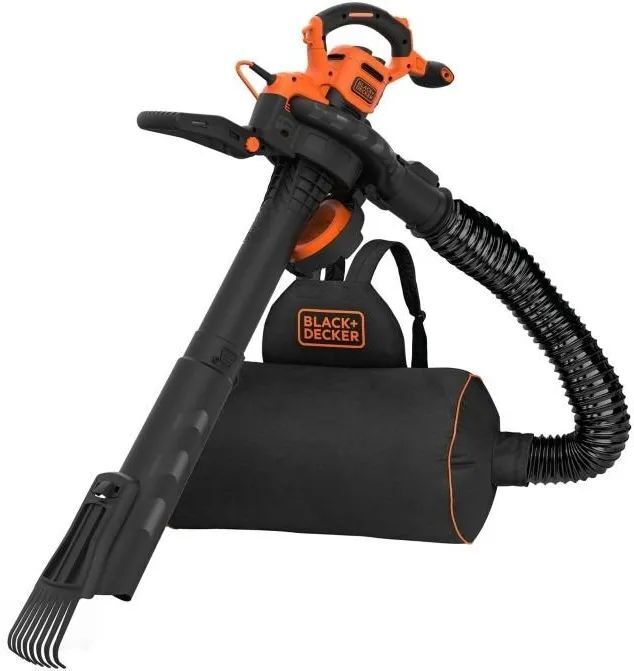 Садовый пылесос-воздуходувка сетевой Black&Decker BEBLV301-QS