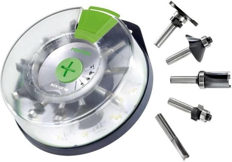 Кассета с фрезами Festool Box-OF HW S8 Mix 498979