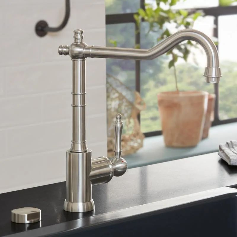 Однорычажный смеситель для мойки Villeroy & Boch Avia 2.0 (924000LC) из нержавеющей стали