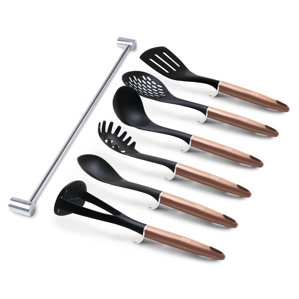 Набор кухонной посуды BERLINGER HAUS Rose Gold Collection BH-6328 (7 предметов)