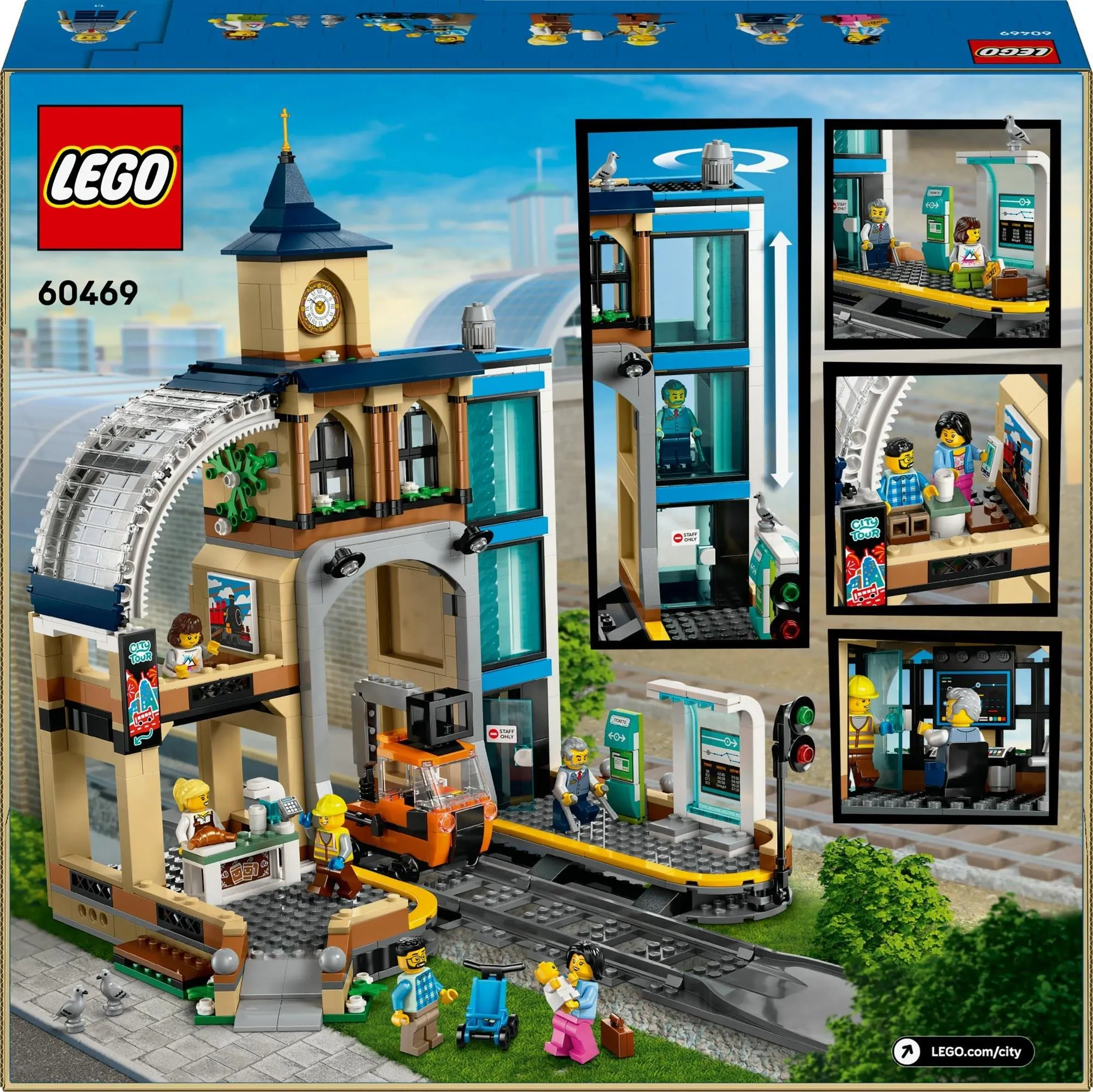 Конструктор LEGO City 60469 Центральный вокзал